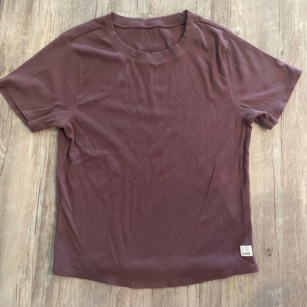 Mudra Fitted Tee size L Plum